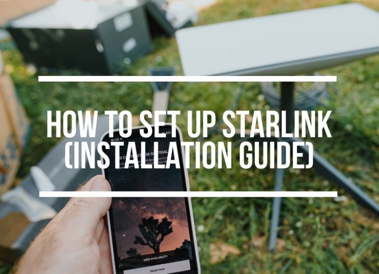 How To Set Up Starlink Starlink Installation Guide