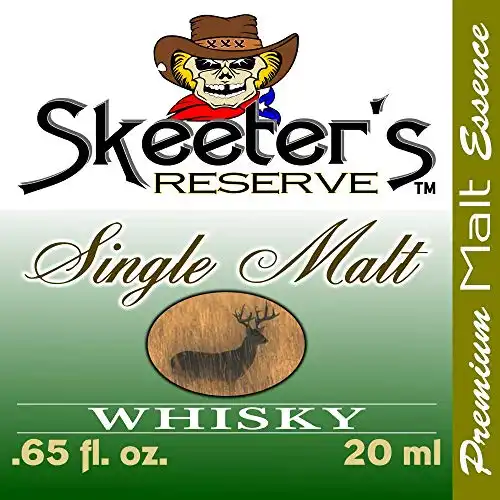 Barrel Aged Whiskey Making Kit - Create Your Own Single Malt Whisky - The Outlaw Kit from Skeeter's Reserve Outlaw Gear - MADE BY American Oak Barrel (Natural Oak, Black Hoops, 2 Liter)