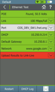 Aircheck G2 ethernet