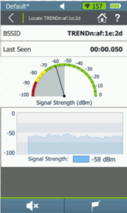 Aircheck G2 locate access point