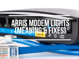 Arris Modem Lights