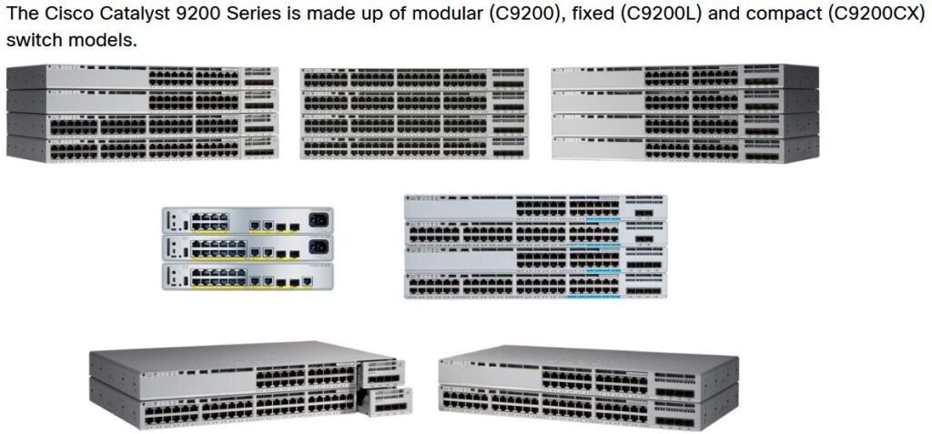 Network Switch for VoIP - Cisco Catalyst 9200 series