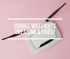 Google WiFi Lights