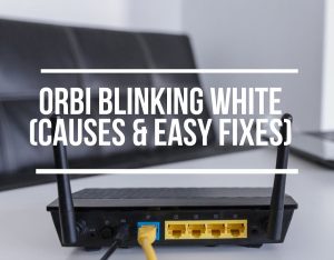 Orbi Blinking White