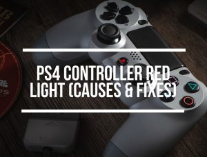 PS4 Controller Red Light