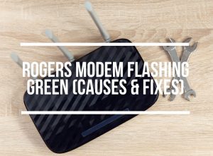 Rogers Modem Flashing Green