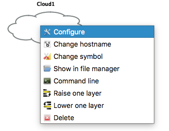 open networking gns3 cloud