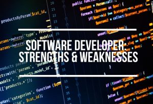 Software Developers Strengths & Weaknesses