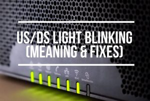 US/DS Light Blinking