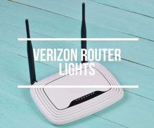 Verizon Router Lights