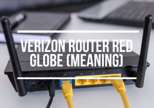 Verizon Router Red Globe